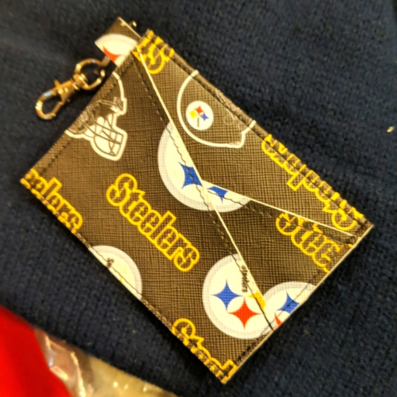 NWOT Pittsburgh Steelers Mini Clip Bag - Picture 1 of 4